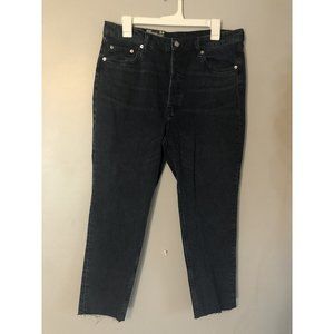 H&M Black High-Waisted Mom Jeans NWT